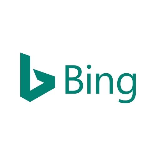 ‎⁨صورة محرك البحث بينج Bing⁩ وهو ثالث اشهر محركات البحث ومن أهم محركات البحث