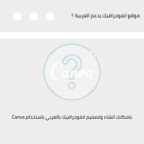 موقع انفوجرافيك يدعم العربية ؟