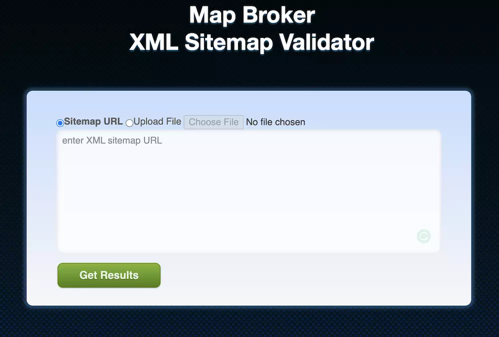 اداة سيو للتأكد من ملف خريطة الموقع XML Sitemap valid